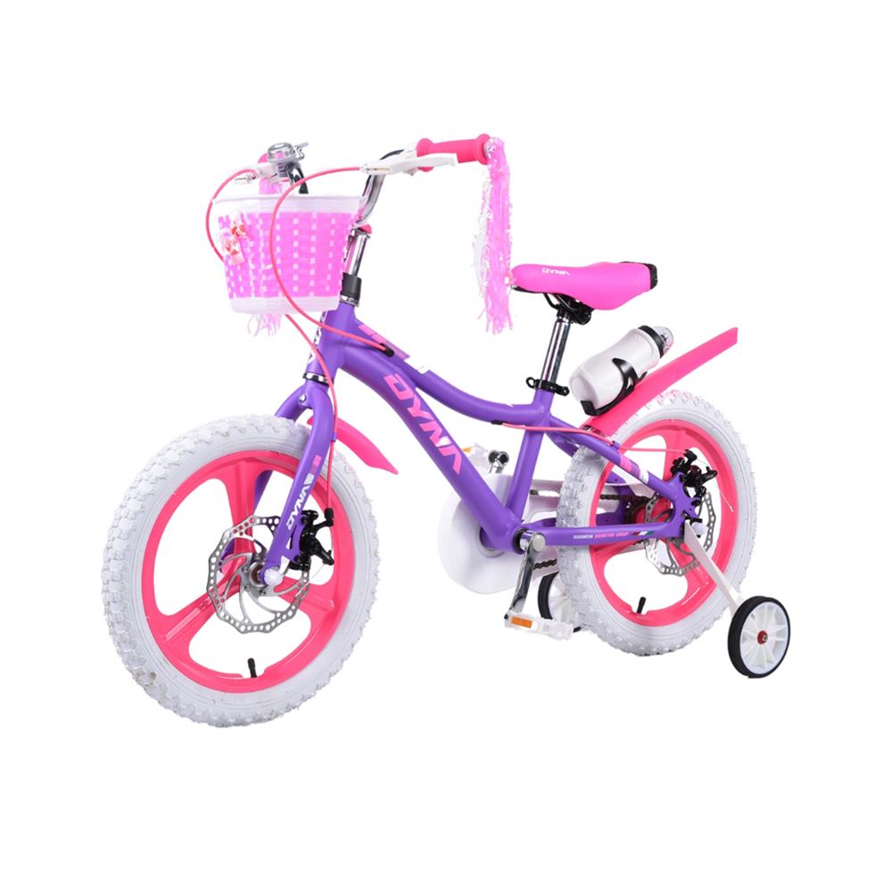 จักรยานเด็กสี่ล้อ 16 นิ้ว DYNASTAR สีม่วง