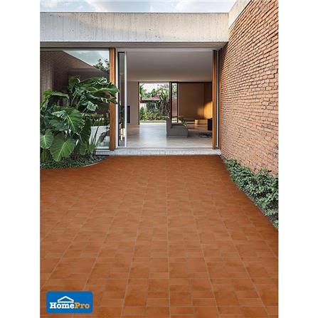 กระเบื้องพื้นพอร์ซเลน  16x16 นิ้ว COTTO ไซรัส เคลย์ น้ำตาล PM 0.96 ตร.ม._3