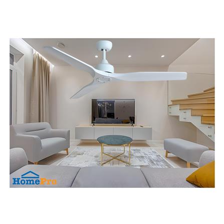 พัดลมไม่มีโคมไฟ WINFAVOUR WFDC56/DC29(WH) 56 นิ้ว สีขาว_1