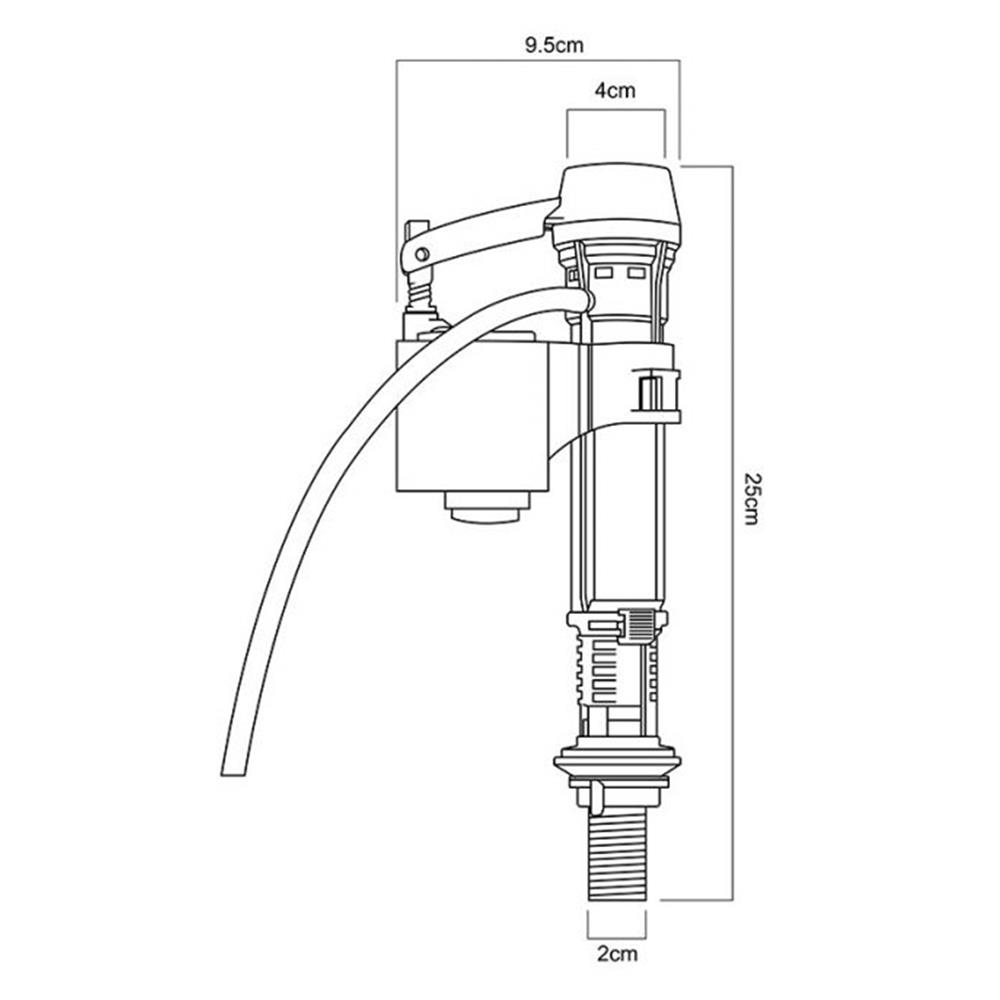 วาล์วครบชุด RASLAND RA V2245-SINGLE-SIDE