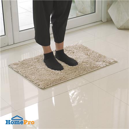 พรม HOME LIVING STYLE GRACE 45X70 ซม. สีครีม_4