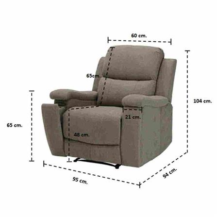 RECLINER KONCEPT ZYNC 19170418 สีน้ำตาล_4