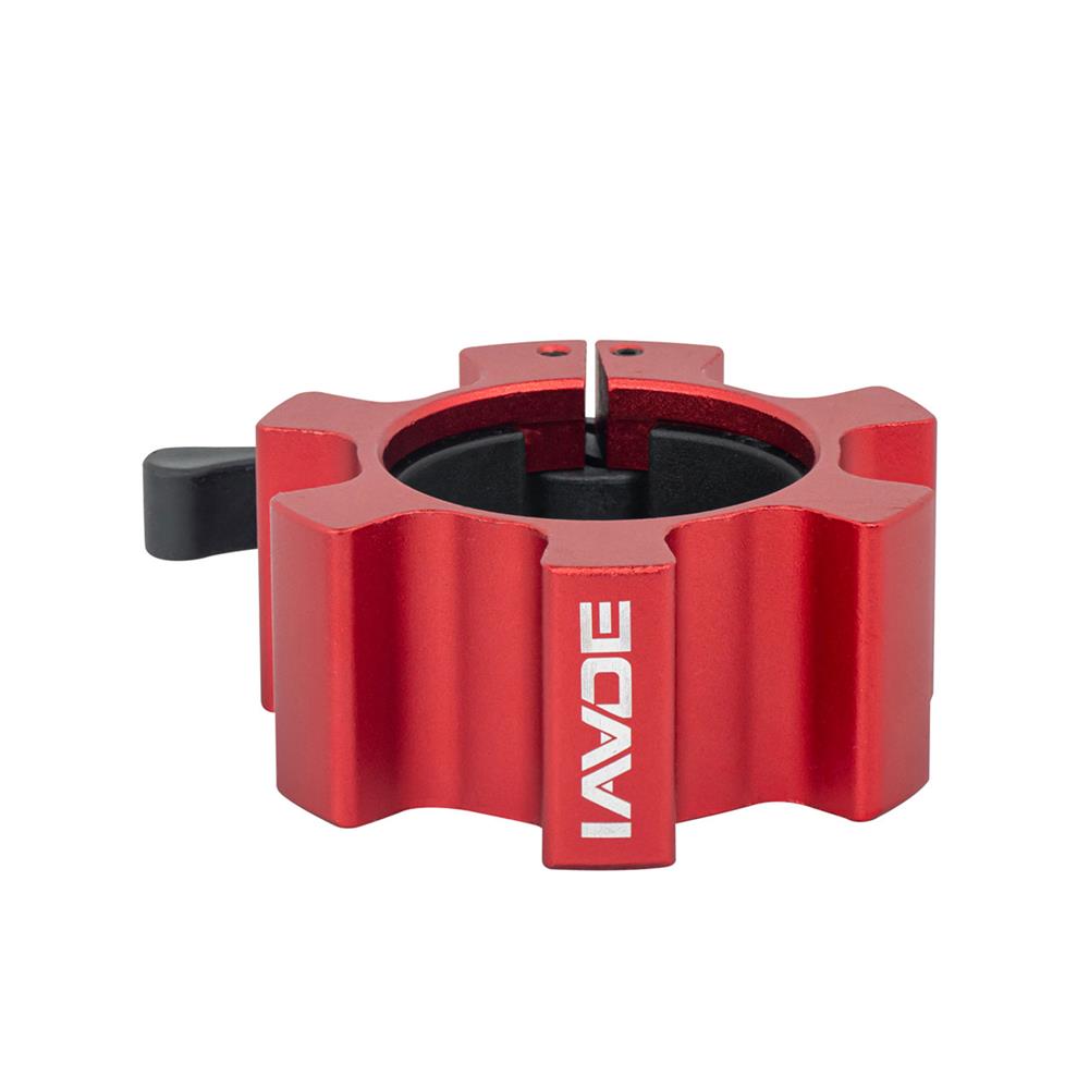 คลิปล็อกคานบาร์เบล 2 นิ้ว IVADE สีแดง
