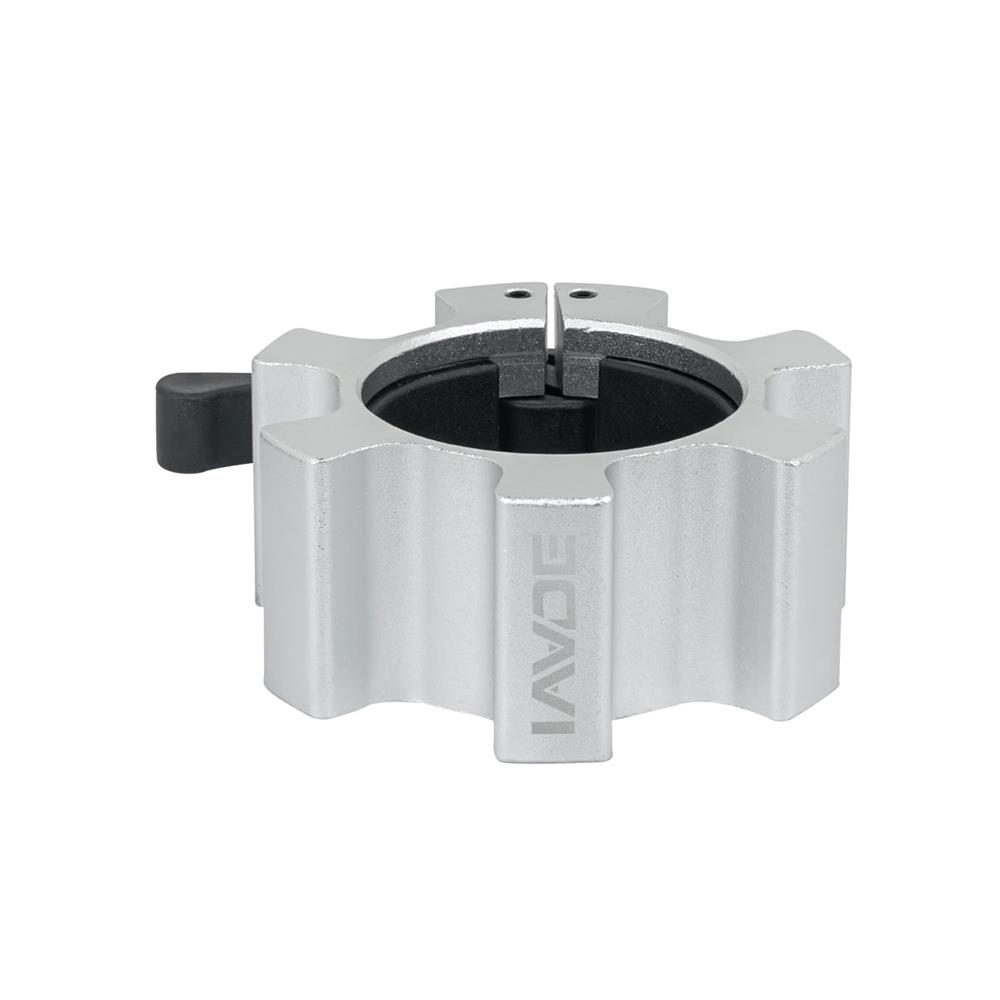 คลิปล็อกคานบาร์เบล 2 นิ้ว IVADE สีเงิน