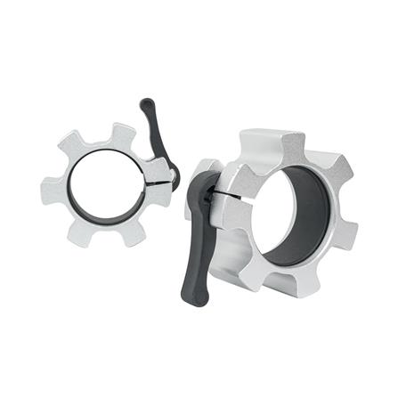 คลิปล็อกคานบาร์เบล 2 นิ้ว IVADE สีเงิน_1