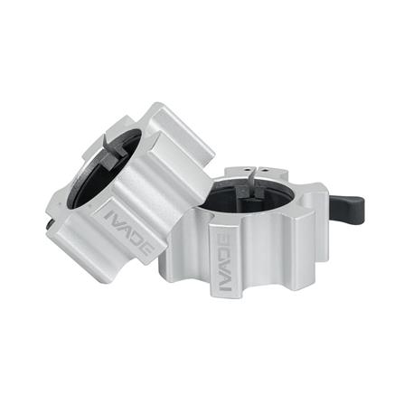 คลิปล็อกคานบาร์เบล 2 นิ้ว IVADE สีเงิน_3