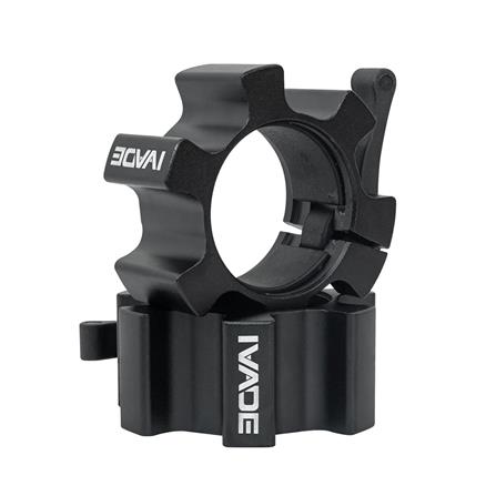 คลิปล็อกคานบาร์เบล 2 นิ้ว IVADE สีดำ_0