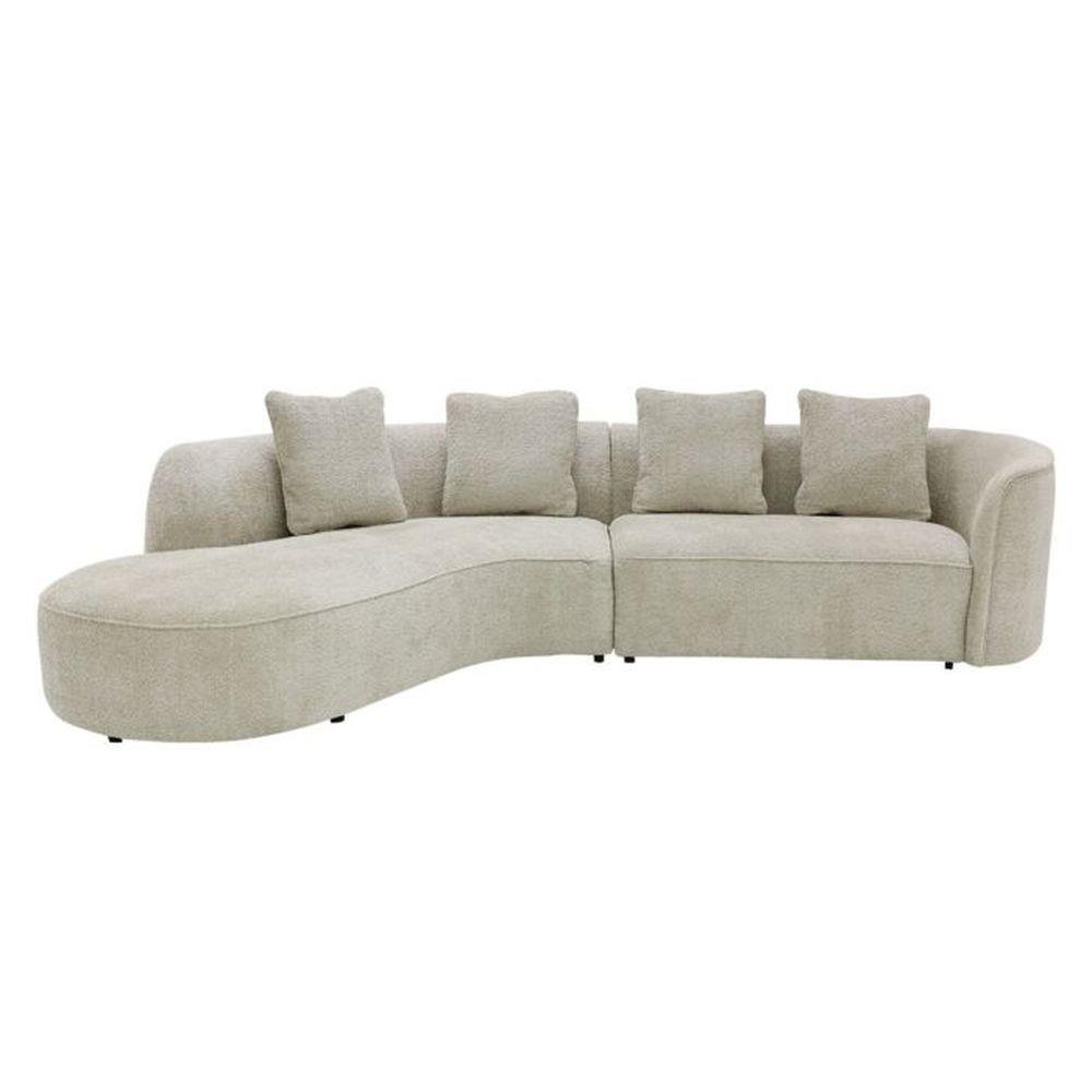 โซฟาเข้ามุมซ้าย SB FURNITURE HAPPINESS 19220128 สีครีม