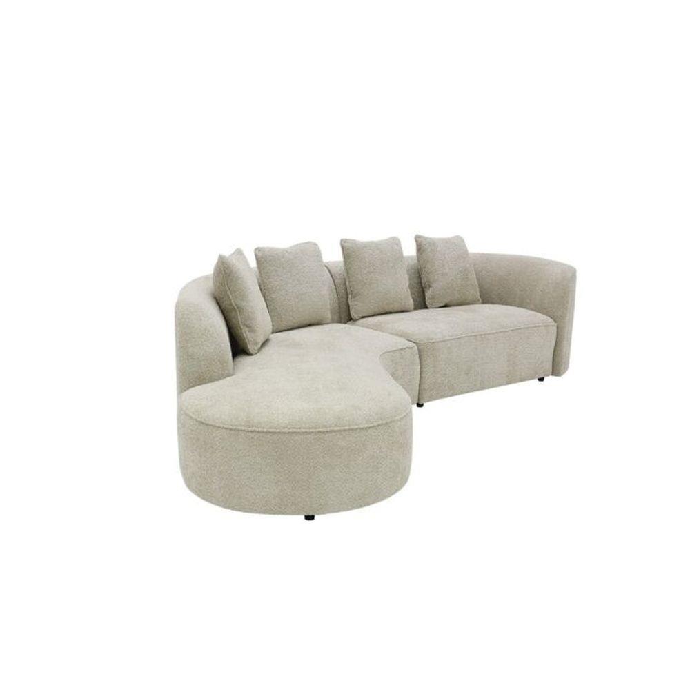 โซฟาเข้ามุมซ้าย SB FURNITURE HAPPINESS 19220128 สีครีม