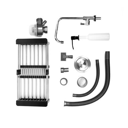 ซิงค์ฝัง 1 หลุม TECNOSTAR TNS 505022 สีดำ_3