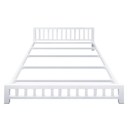 เตียงเหล็ก 5 ฟุต THAIBULL SSTVIE032-150 สีขาว_1