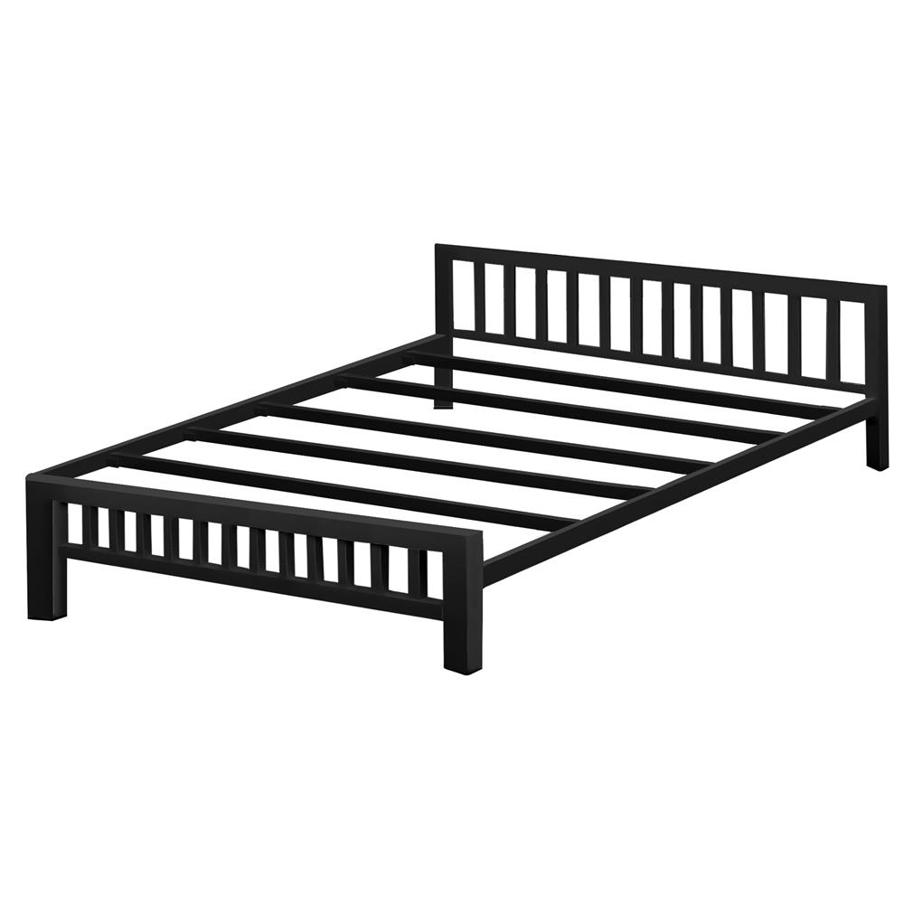 เตียงเหล็ก 6 ฟุต THAIBULL SSTVIE032-180 สีดำ