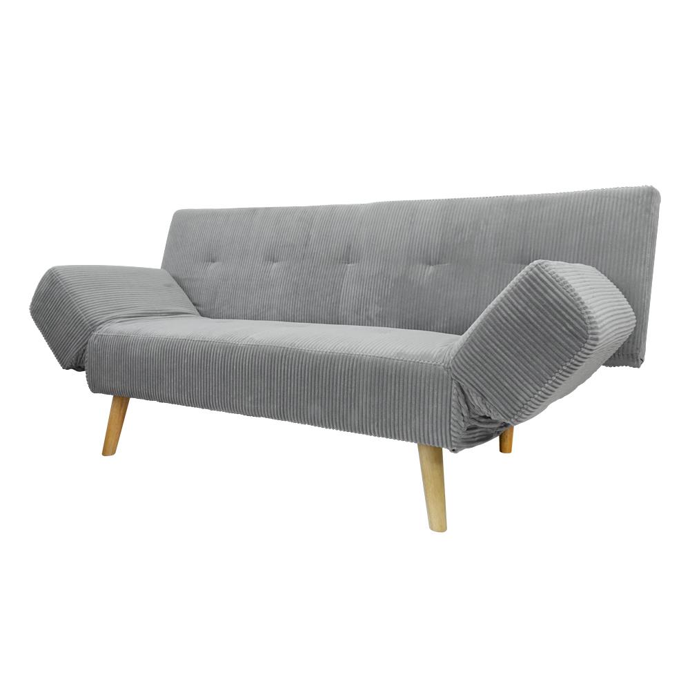 โซฟาเบด 2 ที่นั่ง SURE GIZMO HB-1644 สีเทาเข้ม