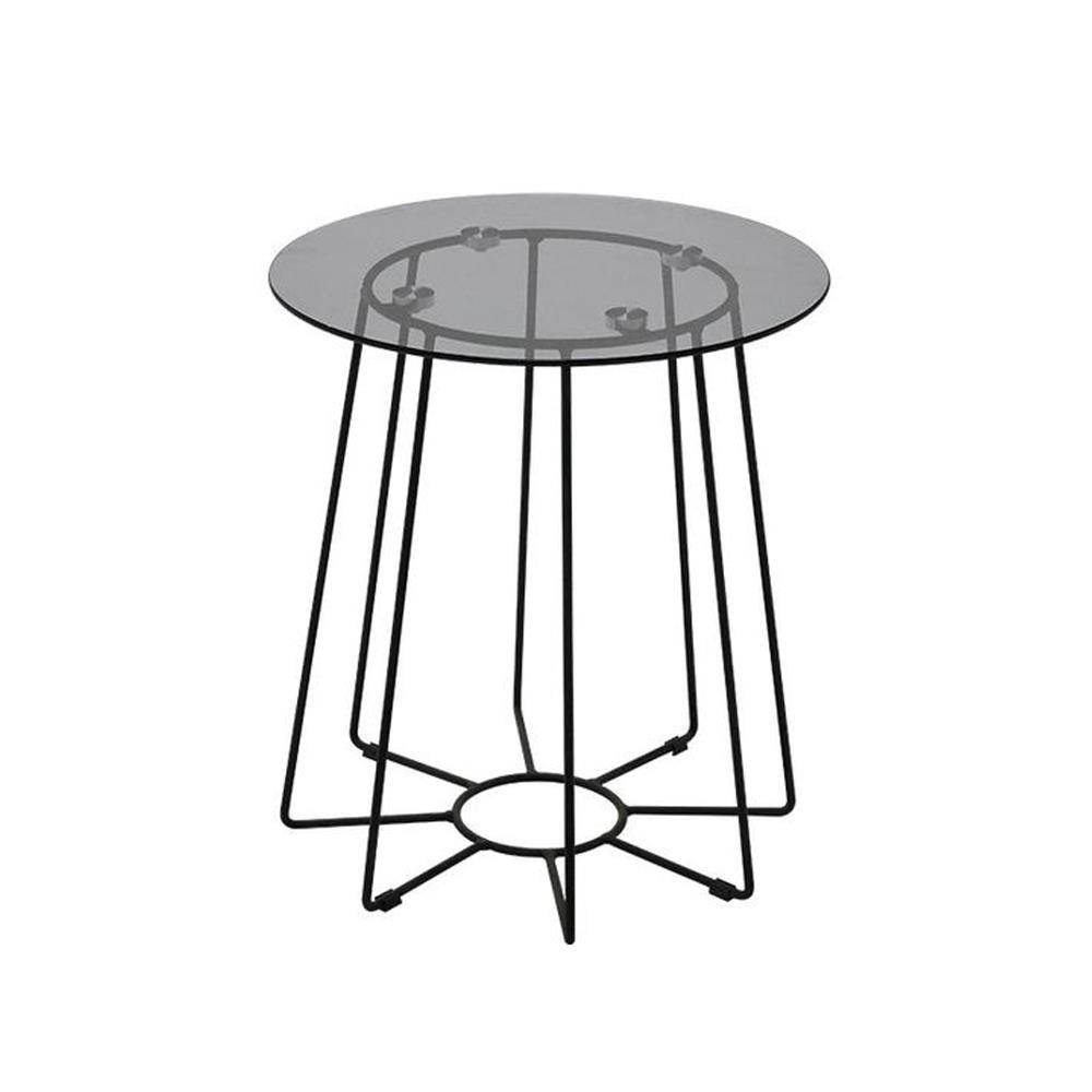 โต๊ะข้าง SB FURNITURE LETO 19222329 45 ซม. สีดำ