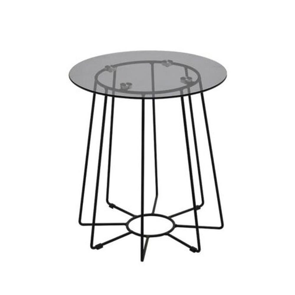 โต๊ะข้าง SB FURNITURE LETO 19222329 45 ซม. สีดำ