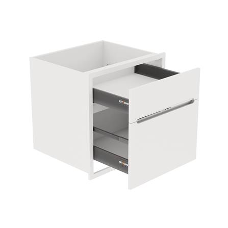 ตู้ชิ้นชัก KITZCHO CURVE 66x66 ซม. สี DIAMOND_3