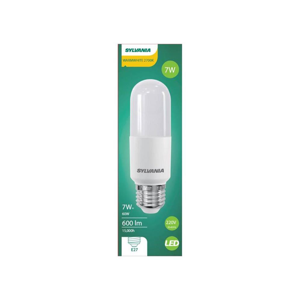 หลอด LED SYLVANIA STIK BASIC 7 วัตต์ WARM WHITE E27