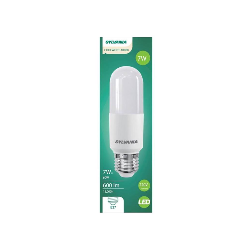 หลอด LED SYLVANIA STIK BASIC 7 วัตต์ COOL WHITE E27