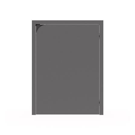 บานถังแก๊สเปิดขวา KITZCHO CURVE 56x74 ซม. สี GREY GRAPHITE_0