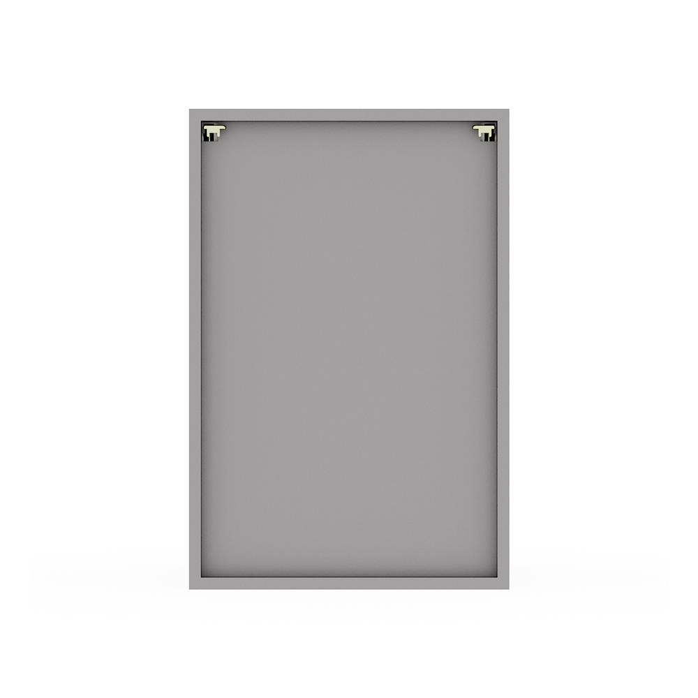 ตู้แขวนเดี่ยวเปิดซ้าย KITZCHO CURVE 40x60 ซม. สี GREY GRAPHITE