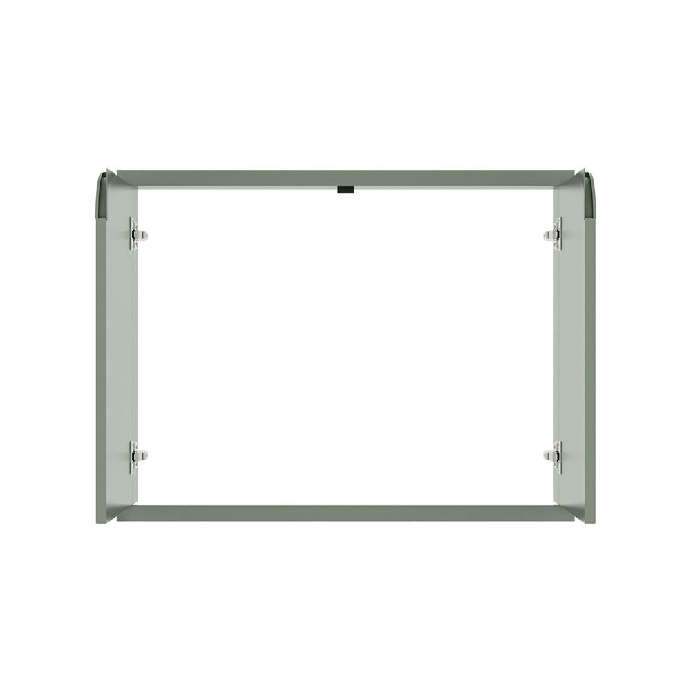 บานซิงค์คู่ KITZCHO CURVE 86x66 ซม. สี LEAF