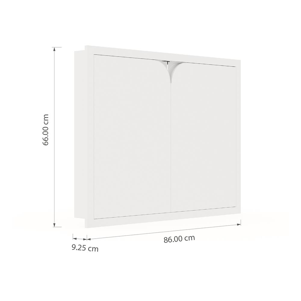 บานซิงค์คู่ KITZCHO CURVE 86x66 ซม. สี DIAMOND