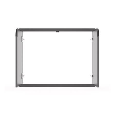 บานซิงค์คู่ KITZCHO CURVE 86x66 ซม. สี GREY GRAPHITE_4