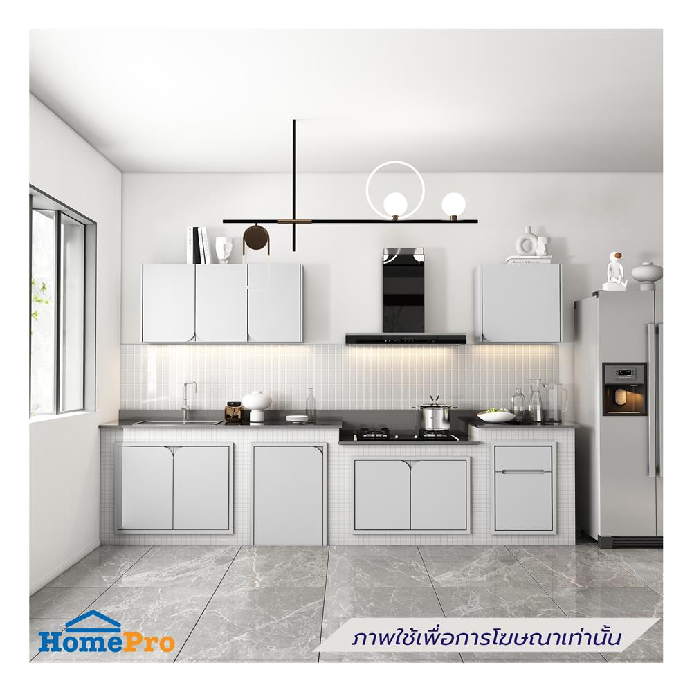 บานถังแก๊สเปิดซ้าย KITZCHO CURVE 54x76 ซม. สี DIAMOND