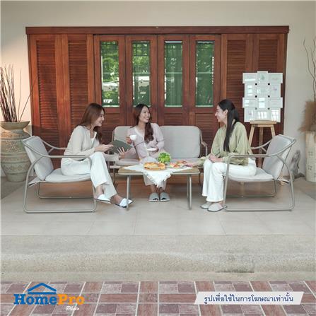 ชุดโซฟาสนาม 4 ที่นั่ง SPRING CARA สีโทป_2