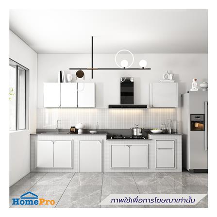 ตู้แขวนเดี่ยวเปิดซ้าย KITZCHO CURVE 40x60 ซม. สี DIAMOND_4