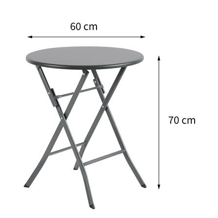 โต๊ะเหล็ก SPRING CAILY 60 ซม. สีเทา_9