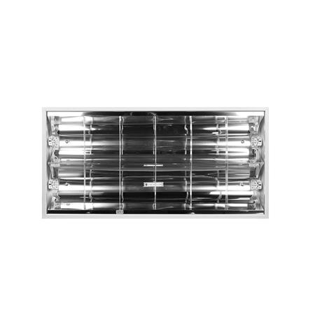 โคมตะแกรงติดลอย L&E 9I-00687 2x600 มม. สีขาว_1