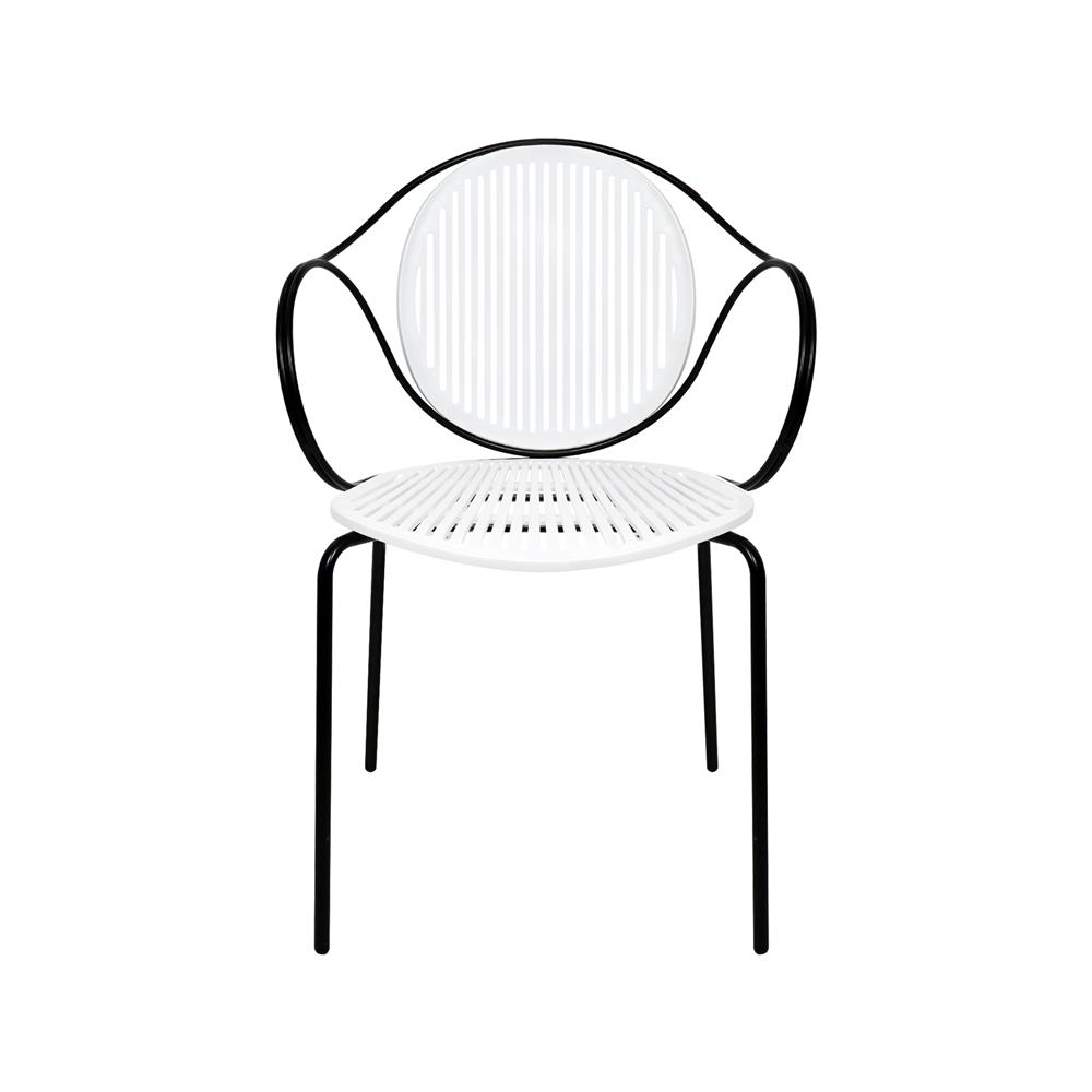 เก้าอี้สนาม SPRING LUCY สีขาว