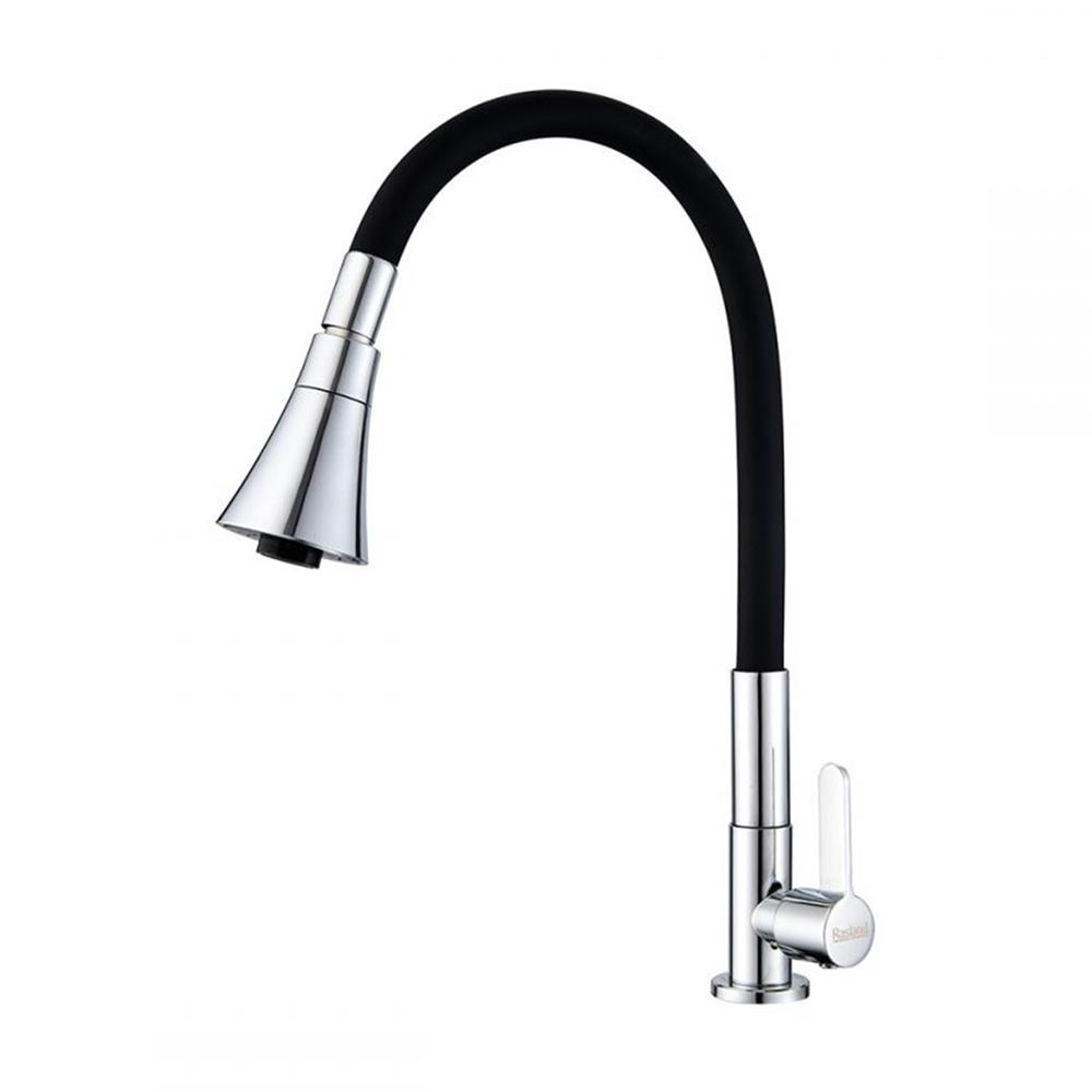 ก๊อกซิงค์เดี่ยวเคาน์เตอร์ RASLAND RA A11021-A9559 สีดำ-โครม