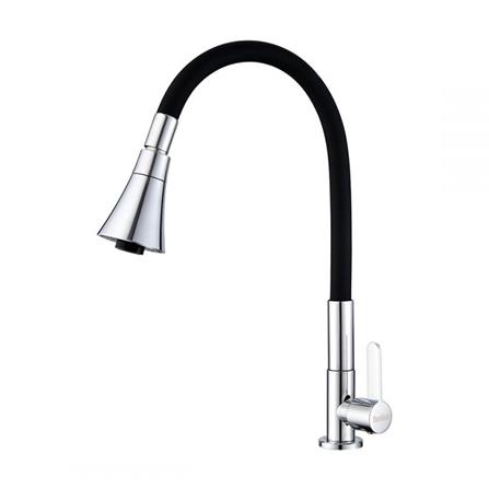 ก๊อกซิงค์เดี่ยวเคาน์เตอร์ RASLAND RA A11021-A9559 สีดำ-โครม_0