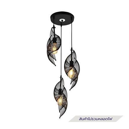 ไฟช่อ NEOLIGHT 501-3BK สีดำ 3 หัว_0