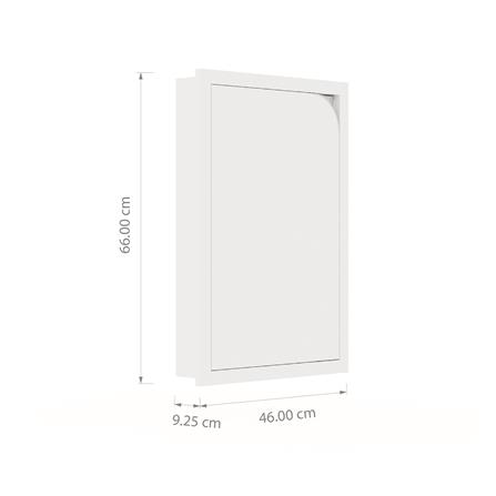 บานซิงค์เดี่ยวเปิดซ้าย KITZCHO CURVE 46x66 ซม. สี DIAMOND_7