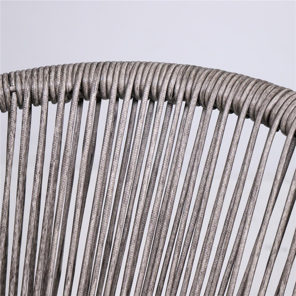 เก้าอี้หวายเทียม SPRING CAILY สีเทา