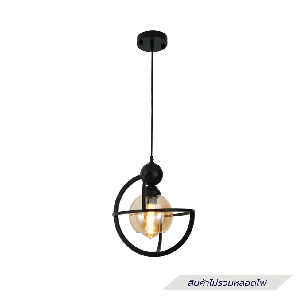 ไฟช่อ NEOLIGHT 502-1BK สีน้ำตาล/ดำ 1 หัว