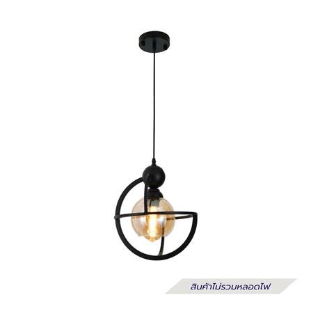 ไฟช่อ NEOLIGHT 502-1BK สีน้ำตาล/ดำ 1 หัว_0