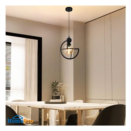 ไฟช่อ NEOLIGHT 502-1BK สีน้ำตาล/ดำ 1 หัว_2