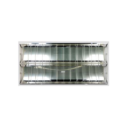 โคมตะแกรงติดลอย L&E 9I-00691 2x1200 มม. สีขาว_1