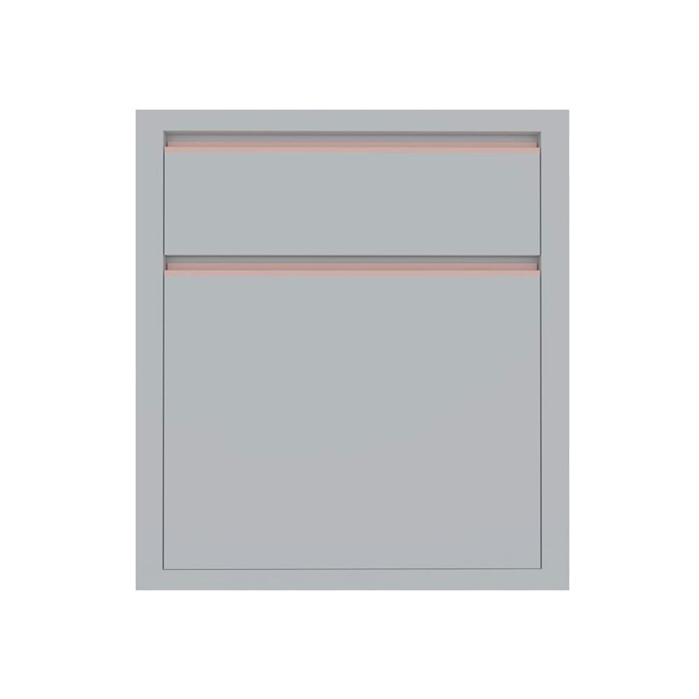 ตู้ลิ้นชัก MJ ETERNITY 86x66 ซม. สี ELEGANT GREY