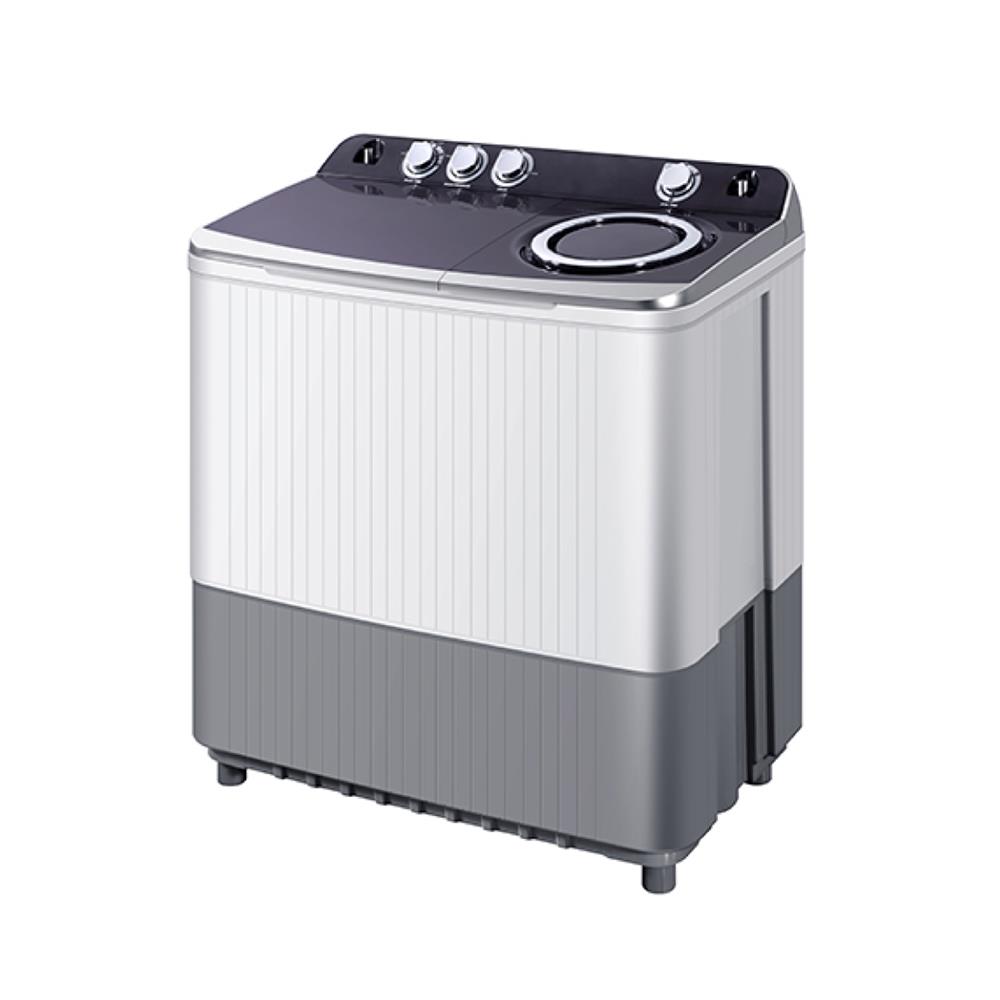 เครื่องซักผ้า 2 ถัง HAIER HWM-T180N2 18 กก. สีขาว-เทา