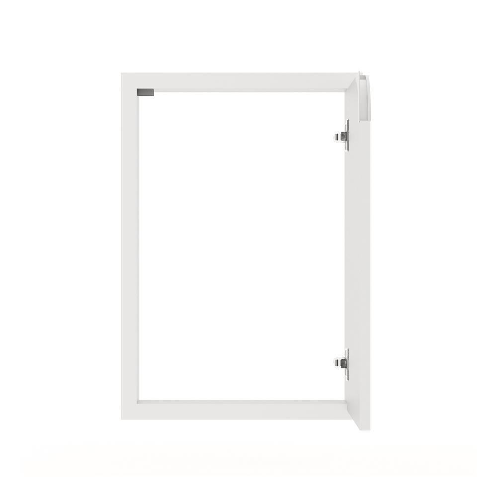 บานซิงค์เดี่ยวเปิดขวา KITZCHO CURVE 46x66 ซม. สี DIAMOND