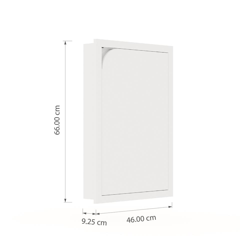 บานซิงค์เดี่ยวเปิดขวา KITZCHO CURVE 46x66 ซม. สี DIAMOND