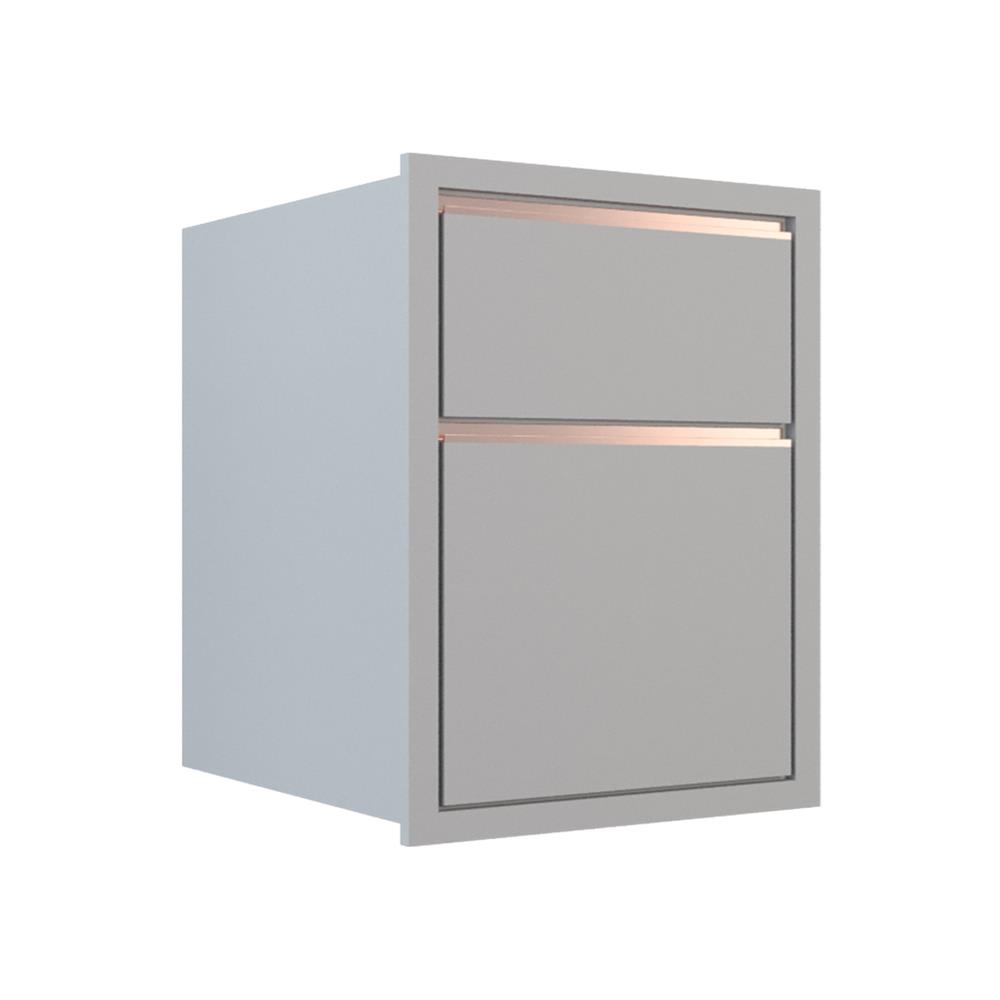 ตู้ลิ้นชัก MJ ETERNITY 66x66 ซม. สี ELEGANT GREY