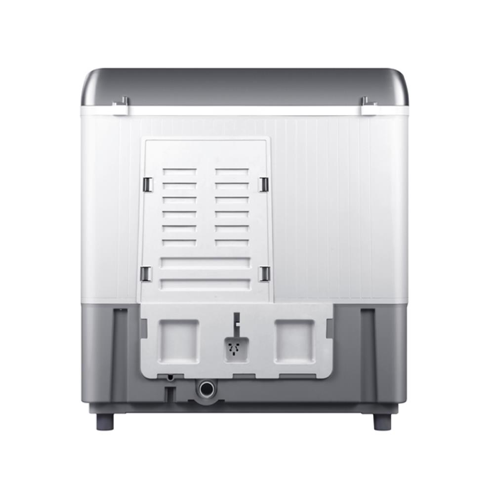 เครื่องซักผ้า 2 ถัง HAIER HWM-T160N2 16 กก. สีขาว-เทา