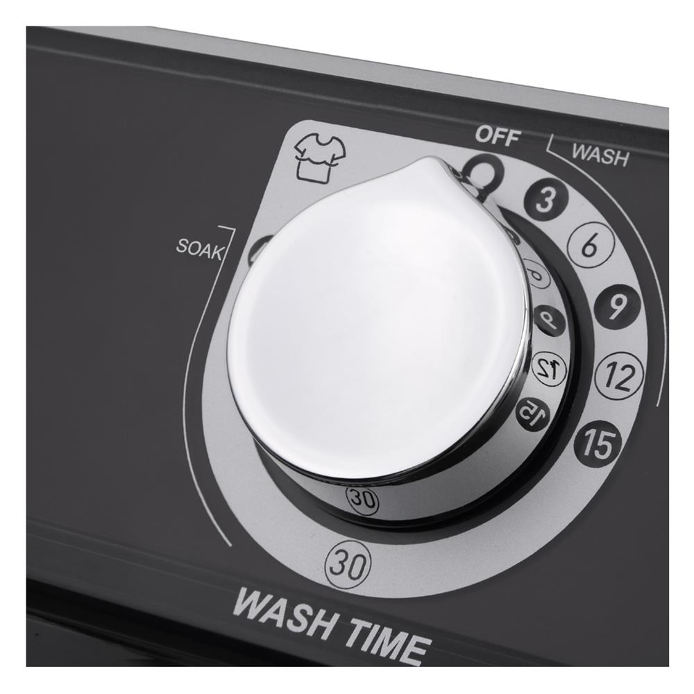 เครื่องซักผ้า 2 ถัง HAIER HWM-T160N2 16 กก. สีขาว-เทา