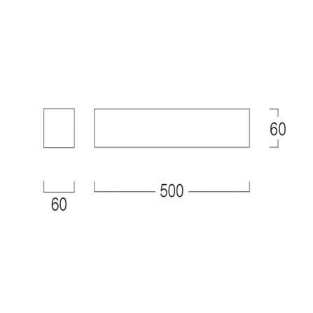 ไฟผนังภายนอก LED L&E 65-A0619 20 วัตต์ WARM WHITE สีดำ_4